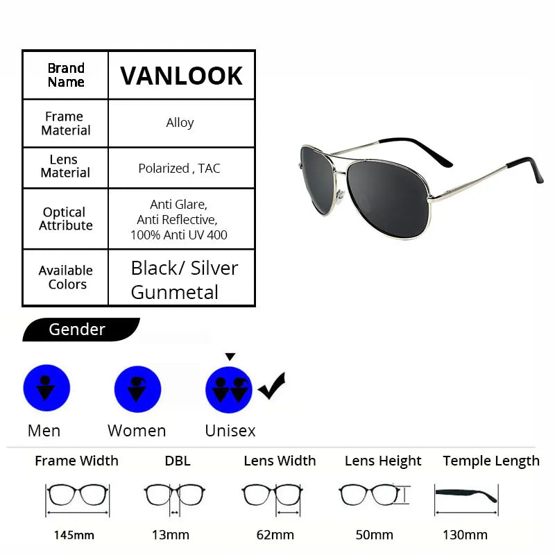 LOR MALE Polarized Men's Sunglasses Brand Oculos Masculino Gunmetal Glasses Classic Metal Eyewear Sun Glasses for Men