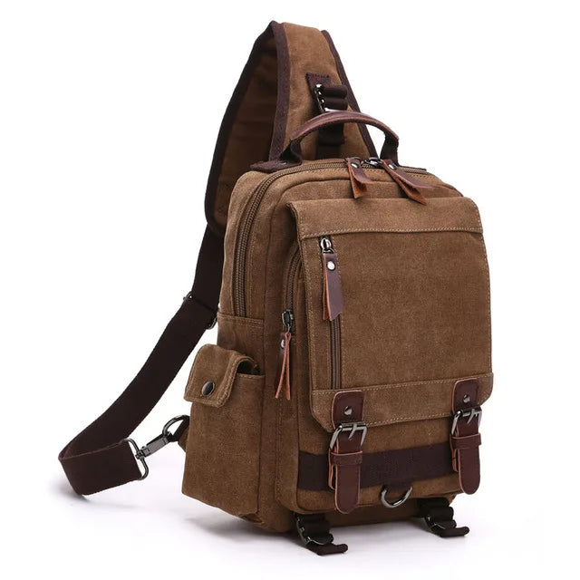 LOR MALE Small Canvas Daypack