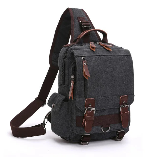 LOR MALE Small Canvas Daypack