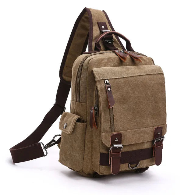 LOR MALE Small Canvas Daypack