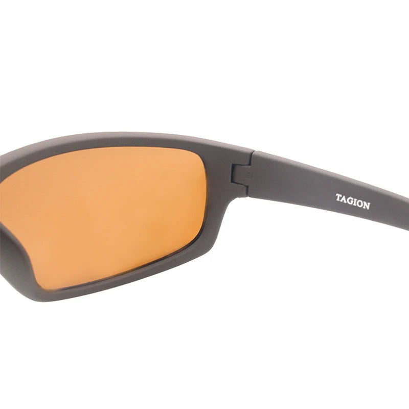LOR MALE 2026 Male Brand Design Polarized Sunglasses for Men Brown Sports Rectangle Sun Glasses Lenses Male Cycling Eyewear Gafas UV400