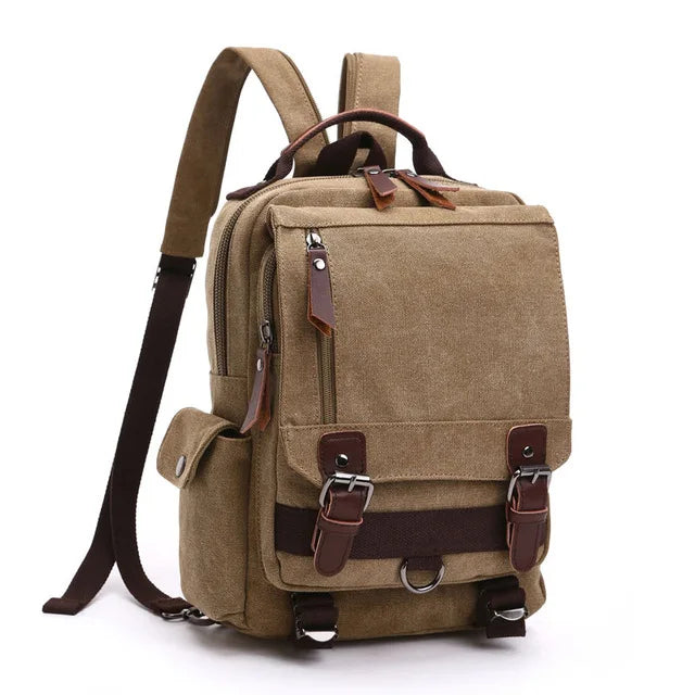 LOR MALE Small Canvas Daypack