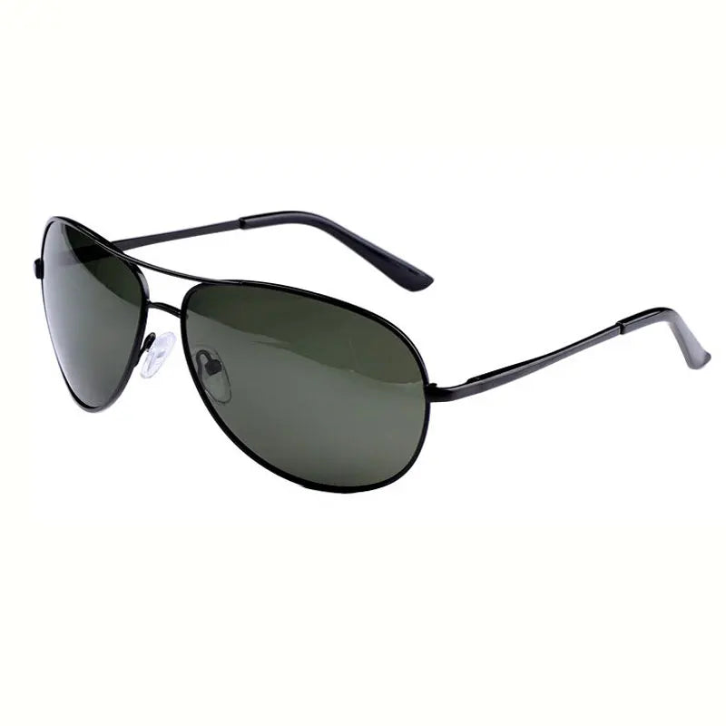 LOR MALE Polarized Men's Sunglasses Brand Oculos Masculino Gunmetal Glasses Classic Metal Eyewear Sun Glasses for Men
