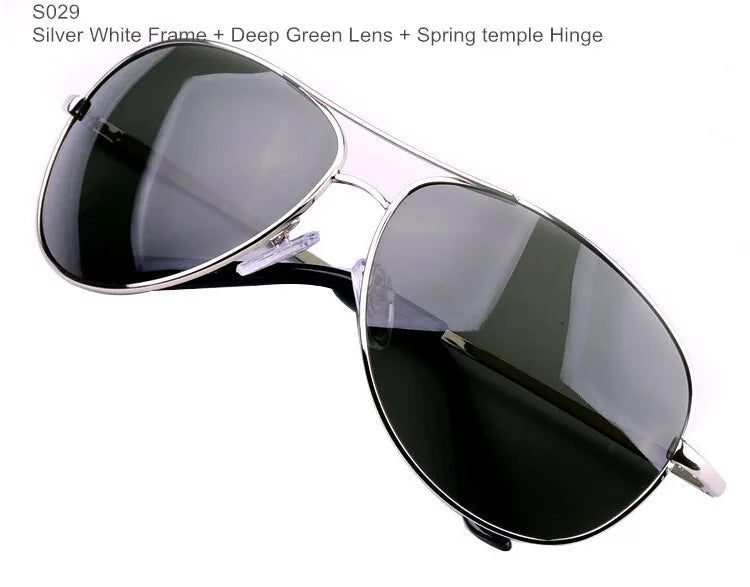 LOR MALE Polarized Men's Sunglasses Brand Oculos Masculino Gunmetal Glasses Classic Metal Eyewear Sun Glasses for Men