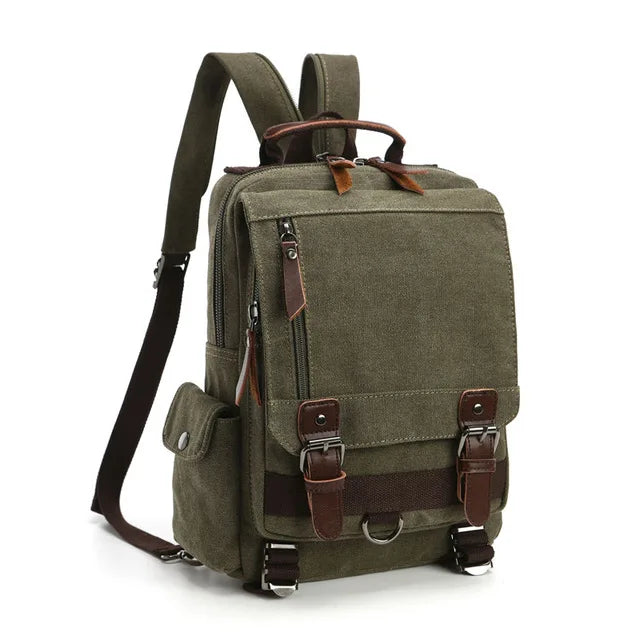 LOR MALE Small Canvas Daypack