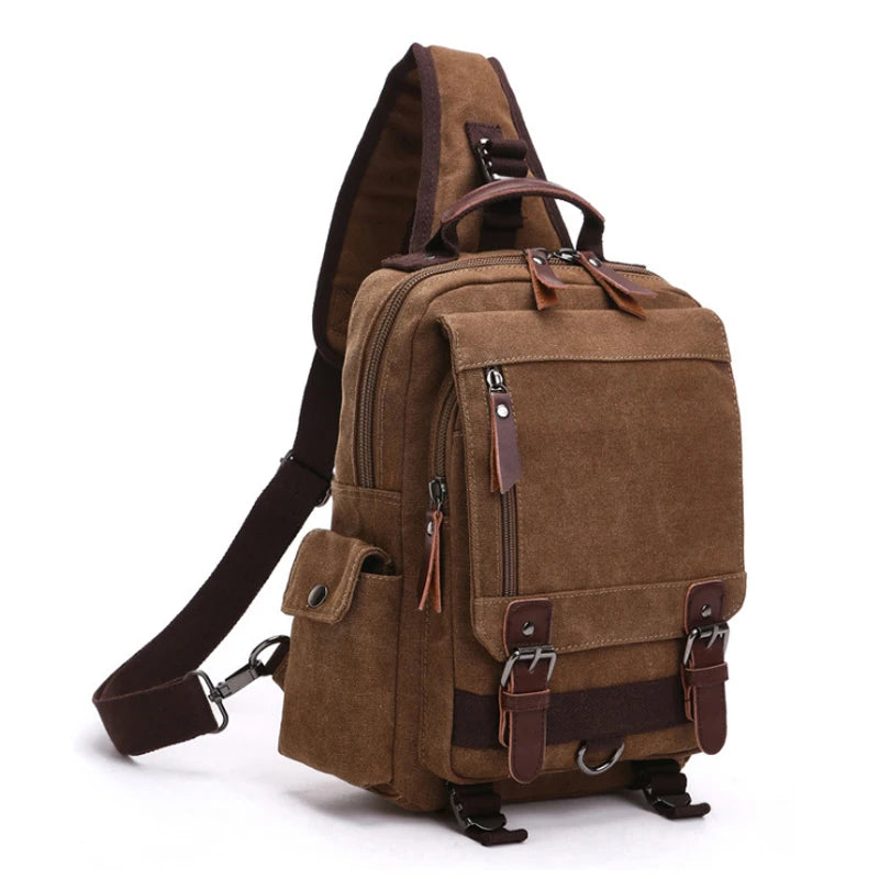 LOR MALE Small Canvas Daypack