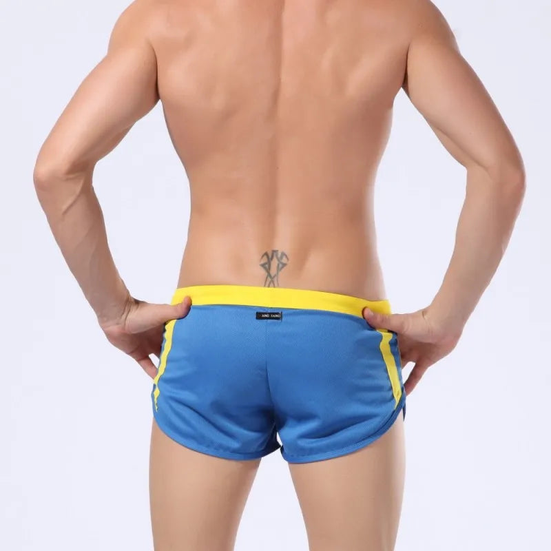 LOR MALE Men Casual Shorts New Gyms Fitness Bodybuilding Shorts Mens Summer Casual Cool Short Pants Male Jogger Workout Beach