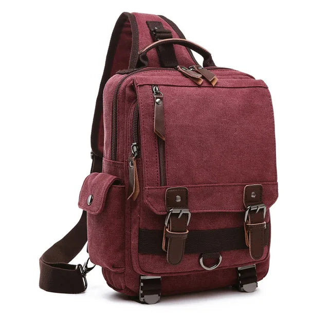 LOR MALE Small Canvas Daypack