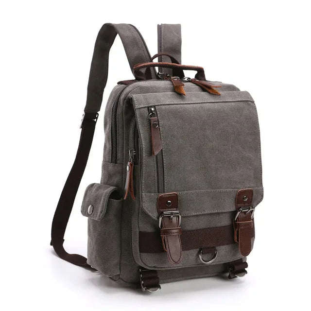 LOR MALE Small Canvas Daypack