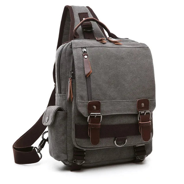 LOR MALE Small Canvas Daypack