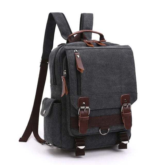 LOR MALE Small Canvas Daypack