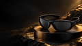 LOR MALE Polarized Sport Sunglasses - Matte Black