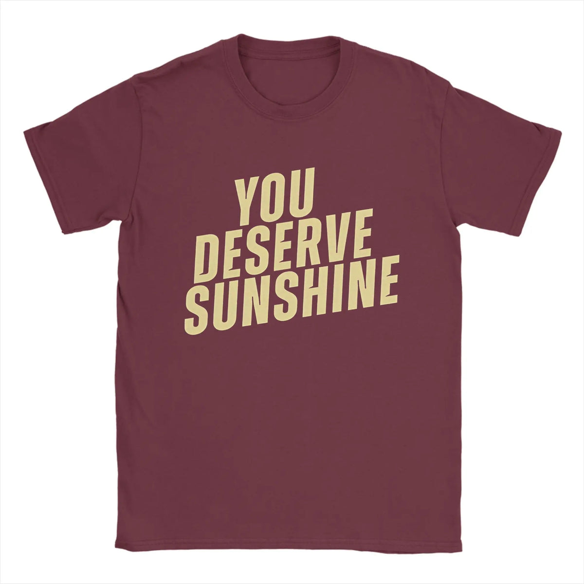 LOR MALE Men T-Shirts You Deserve Sunshine   Scott Hunter  Kip Grady Cotton Tee Shirt Short Sleeve Heated Rivalry T Shirt Printing
