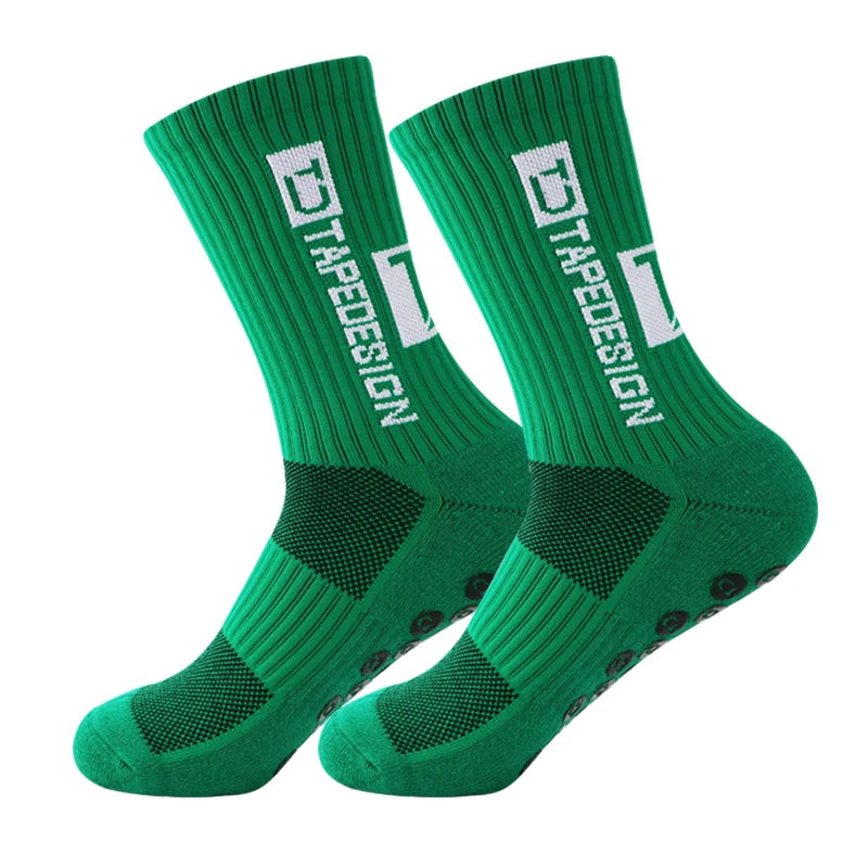 LOR MALE 2022 New Football Socks Anti-Slip High Quality Soft Breathable Thickened Towel Bottom Sports , Cycling ,Legging ,Women, Men