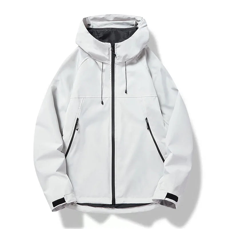 LOR MALE Men Jackets Hooded Sports Outdoor Jacket Man Waterproof Breathable Couple Sportswear Unisex Hiking Coats Outwear Men's Clothing