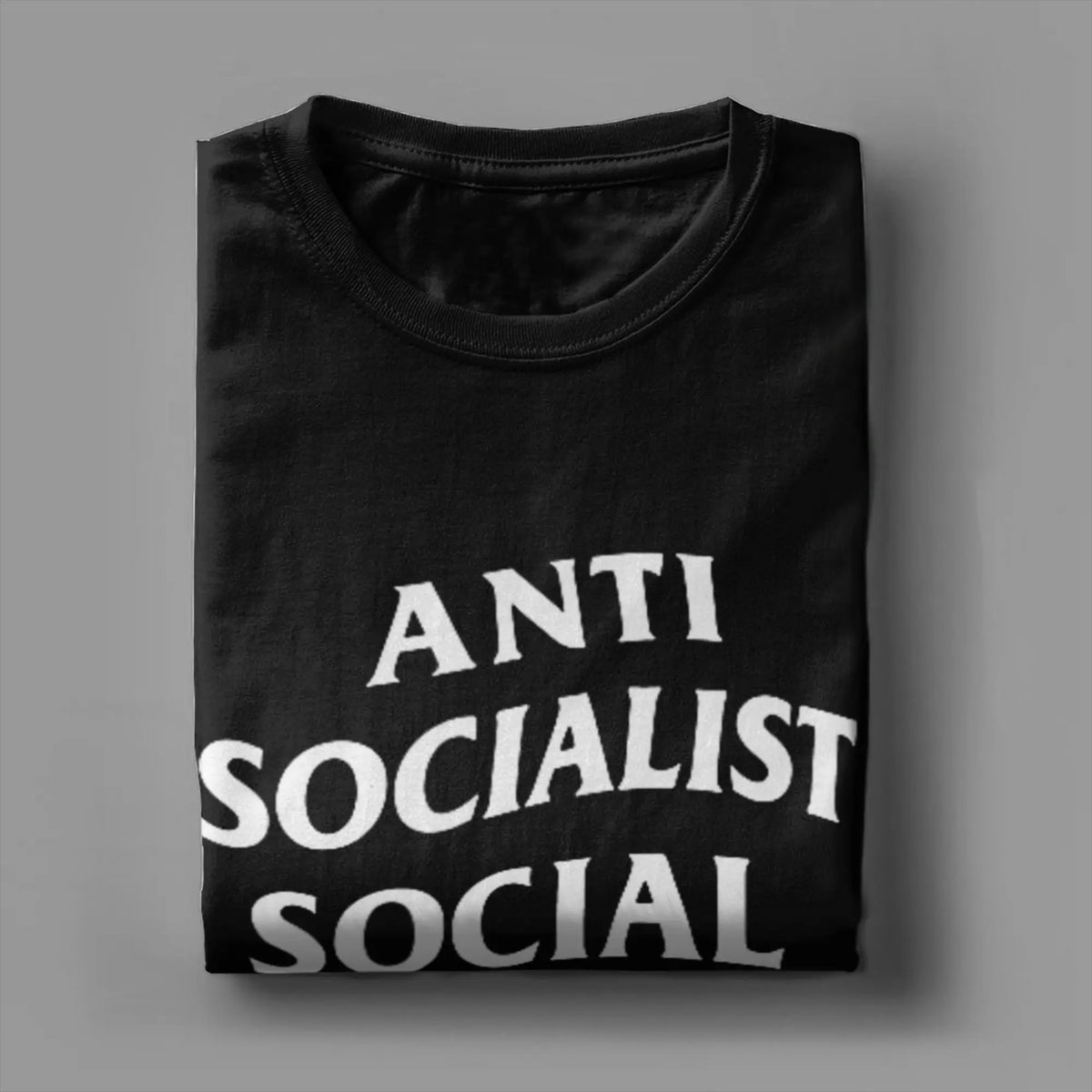 LOR MALE Anti Socialist Social Club T Shirt Summer Pure Cotton T-Shirts For Men Design Tshirt Short Sleeve Streetwear Clothes