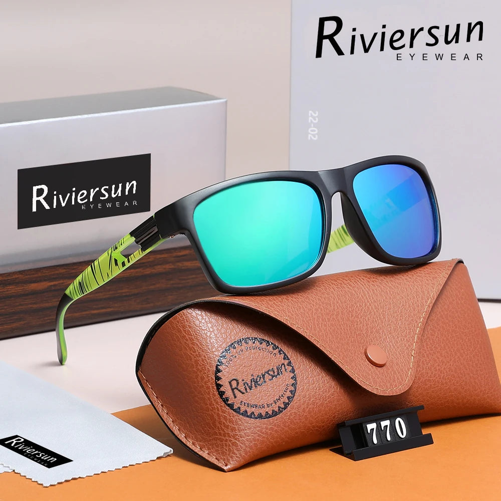 LOR MALE Polarized Men‘s Sports Sunglasses Women Anti-UV400 Glasses Outdoor Driving Fishing Eyewear