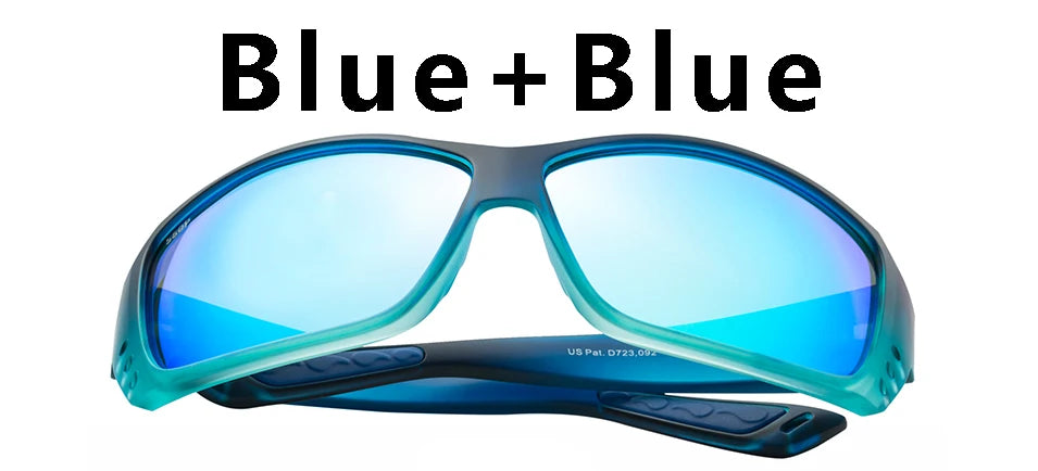 LOR MALE Polarized Sunglasses Men CAT CAY Brand Design Square Driving Sun Glasses 2