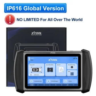 LOR MALE XTOOL InPlus IP616 V2 Automotive Scanner All System Diagnostic Tools Bidirectional 34 Services Lifetime Free Update OBD2 Scanner