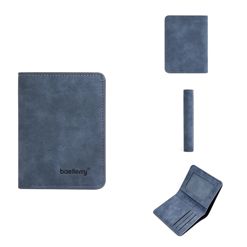 LOR MALE Minimalist Wallet – Money Clip & Coin Pocket