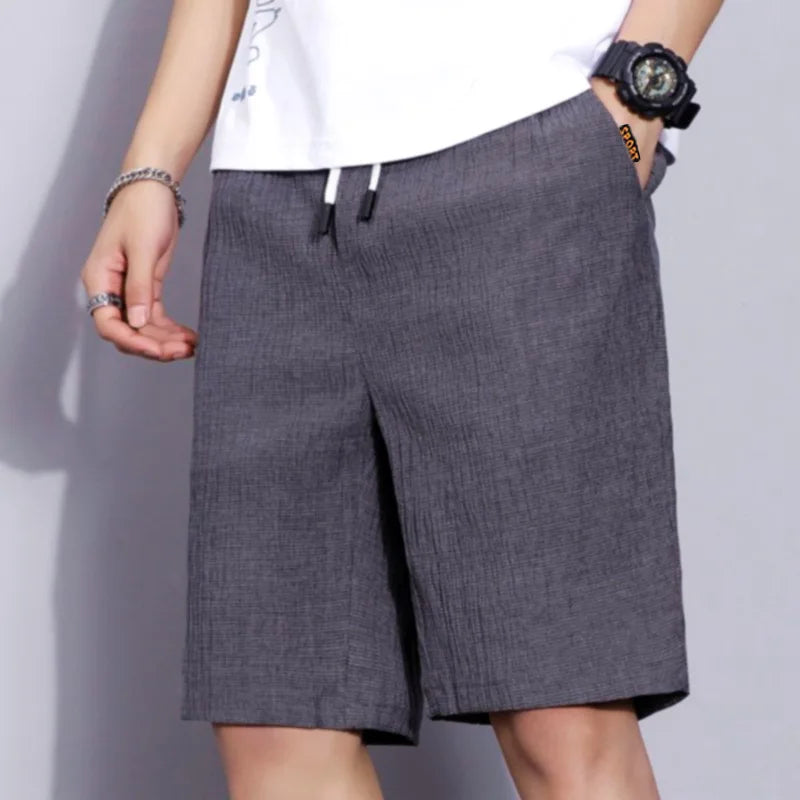 LOR MALE Fashion Men Shorts Summer Casual Shorts For Men Beach Pants Running Sport Short Men's Straight Pants Mens Shorts Male Sweatpant