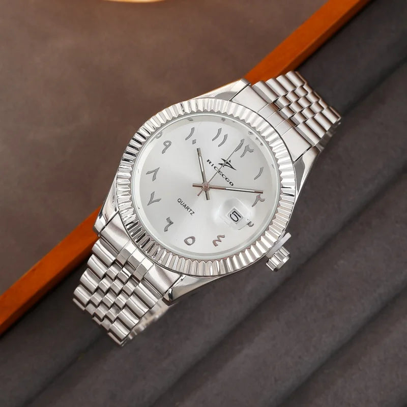LOR MALE Watches Date High-end Luxury Casual Sport Clock Classic Business Quartz Male 3