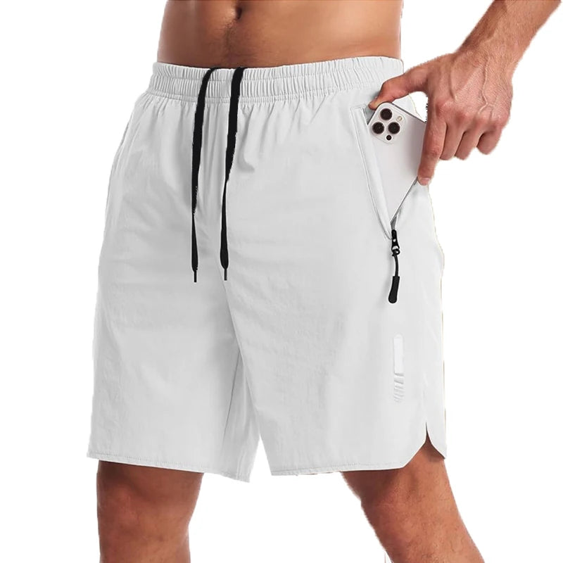 LOR MALE Men's Sport Shorts Sportswear Summer Running Shorts Beach Bottoms Gym Fitness Tracksuit Jogging Training Short Pants Men Shorts