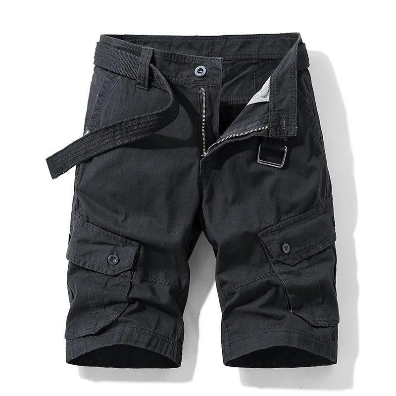 LOR MALE Men Shorts 2023 Plaid Beach Shorts Casual Camo Camouflage Shorts Military