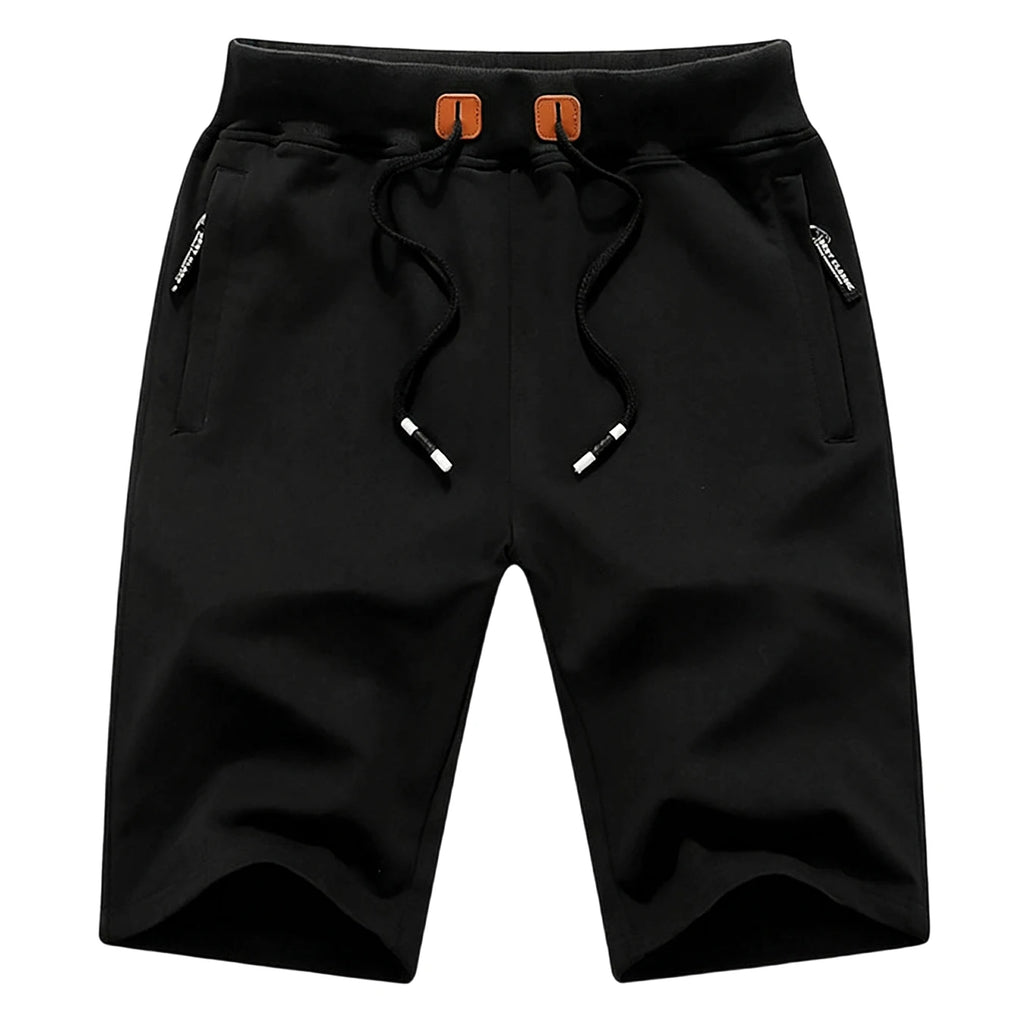 LOR MALE New Men's Shorts Summer Breeches Cotton Casual Sweat Men Hip Hop Streetwear Loose Jogger Shortspocket Beach Short Pants
