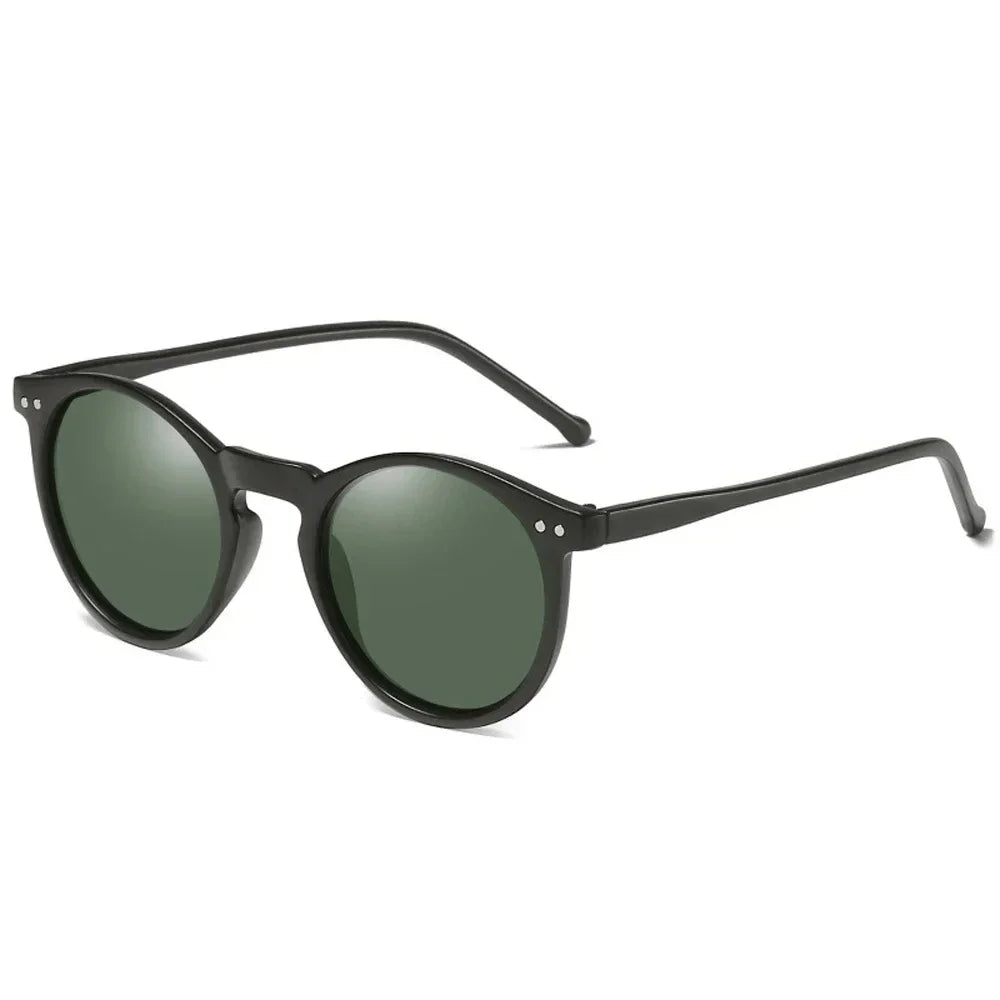 LOR MALE Polarized Sunglasses for Men & Women - Designer Retro Round Vintage Style, UV400 Protection Sun Glasses Goggles (Gafas De Sol)