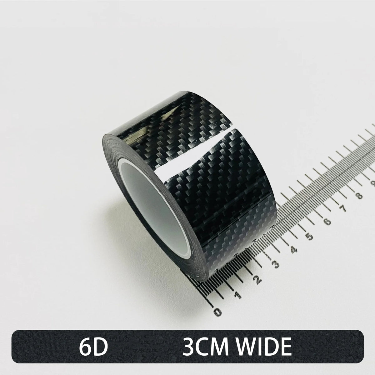 LOR MALE Carbon Fiber Automotive Adhesive Tape Roll Matte Black Protective Car Film Self-Adhesive Film 3D Vinyl Car Film Accessories