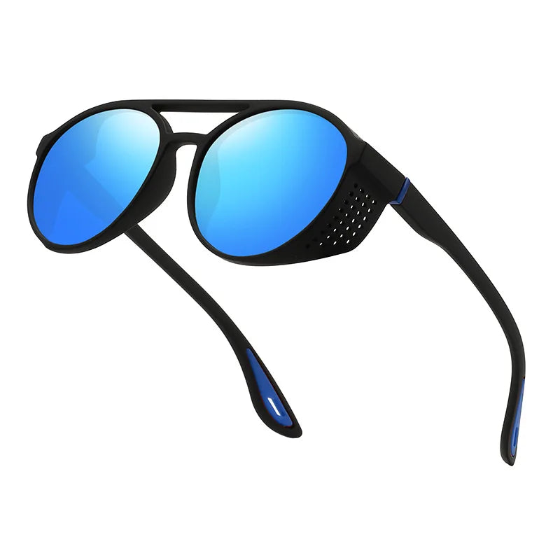 LOR MALE Polarized Sunglasses for Men Women Sun Glasses with Side Shields UV400 Protection Mirrored Lens Outdoor Sport Cycling Glasses