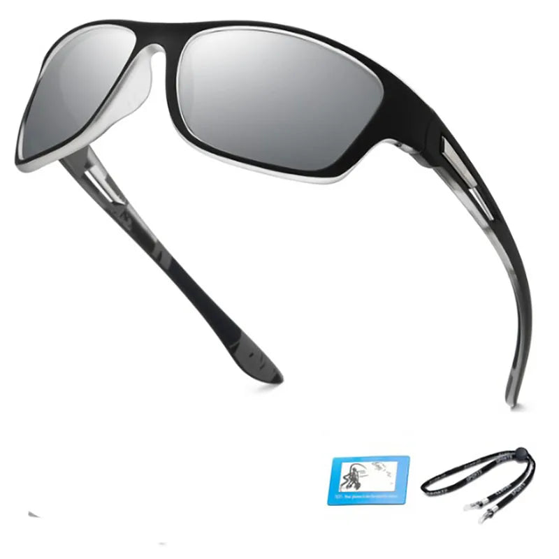 LOR MALE Polarized Glasses Fishing Sunglasses Men Driving Shades Male Eyeglasses Women UV400 Eyewear Hiking Classic Sun Glasses