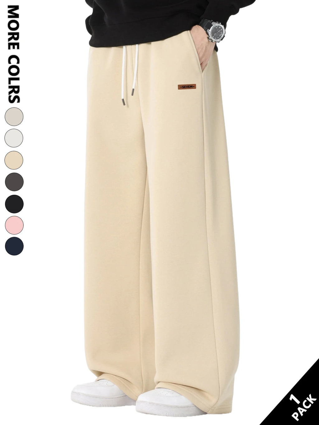 LOR MALE Men's Casual Pants Are Comfortable and Breathable, Versatile and Easy to Match, Suitable for Daily Commuting, Casual Dates, Small Gatherings with Friends, Weekend Trips, Street Wear, and Short Trips