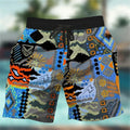 LOR MALE Men Shorts 3D Print Graffiti Art Pattern Beach Short Pants Causal Fashion Men Women Shorts Harajuku Y2k Swimming Board Trunks