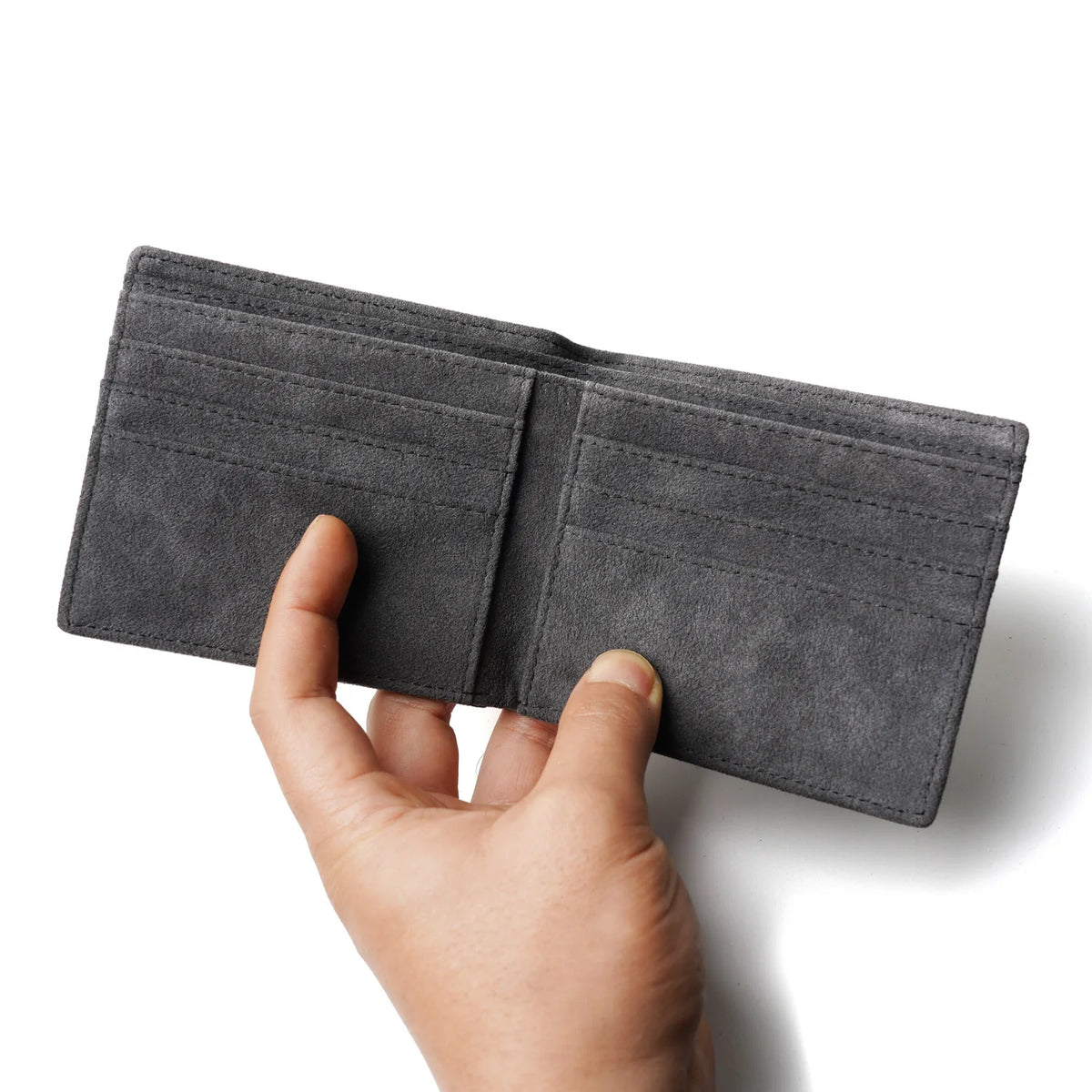 LOR MALE YMW ALCANTARA Wallet Women & Man Card Holder Bag Luxury Artificial Leather Slim Cards Small Thin Card Package