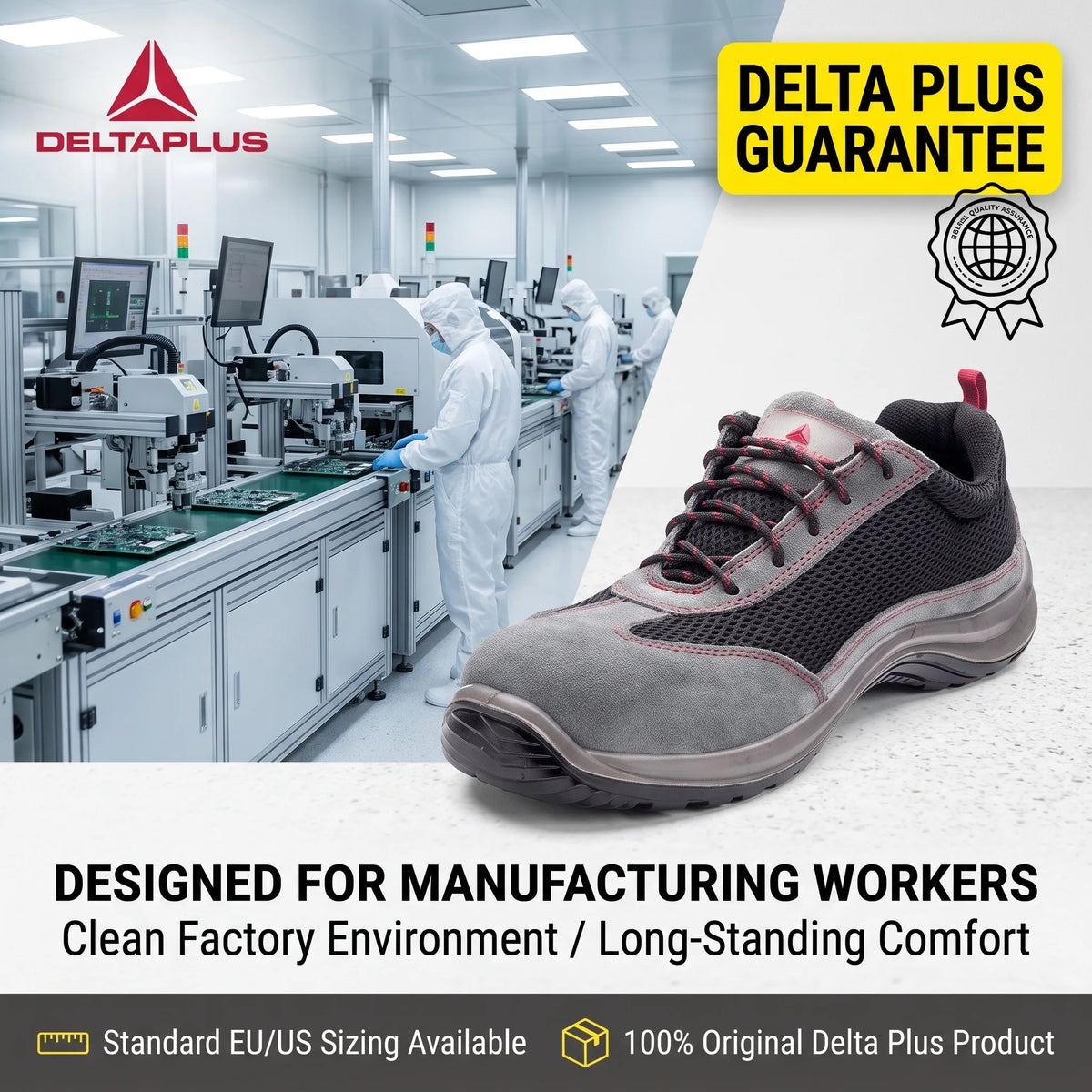 LOR MALE Composite Toe Safety Shoe Steel Toe Shoes Man EH Electrical Hazard Work Shoes Man Non Slip Suede Mesh Insulated Safety Shoes