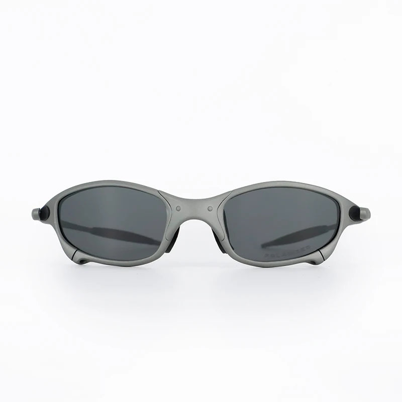 LOR MALE Polarized Sunglasses for Men Women, Durable Metal Frame, Impact Resistant PC Lens, UV400 Protection Retro Sport Eyewear
