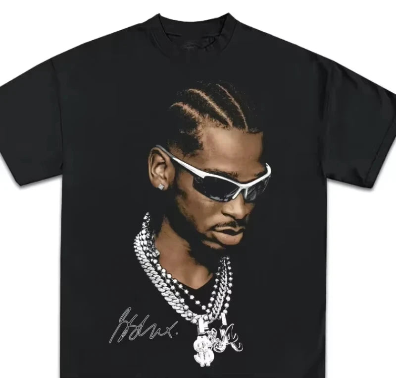 LOR MALE Short Sleeves S-3Xl Shai Man Sweatshirt Anime Streetwear Crewneck Gilgeous-Ale