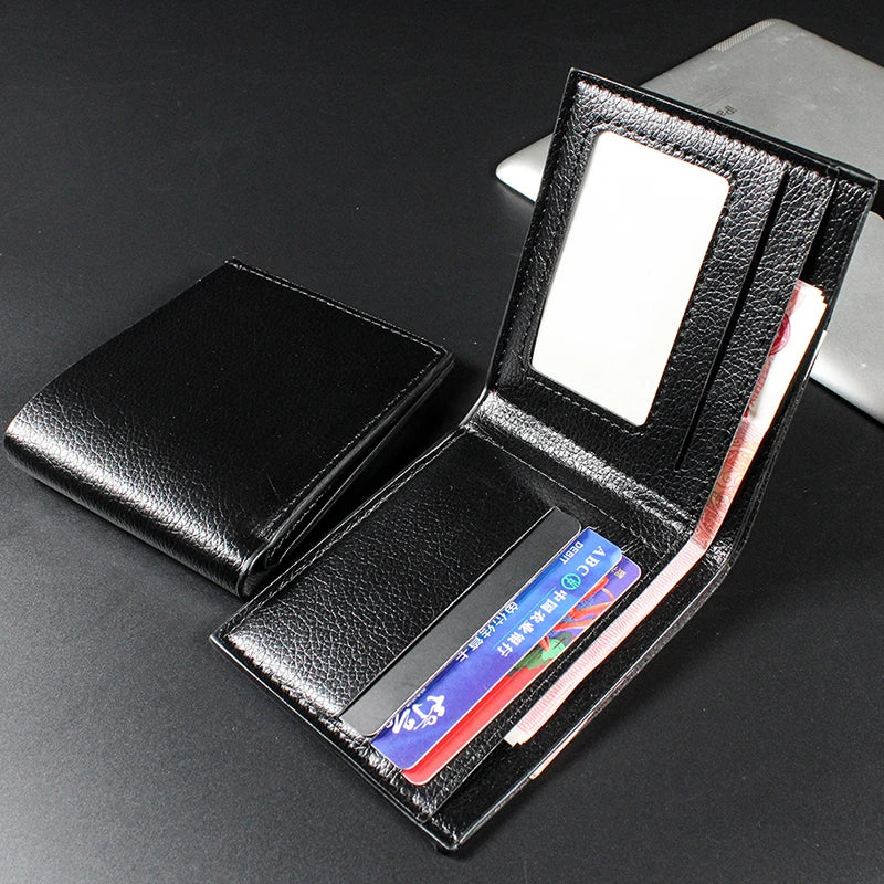 LOR MALE Slim Bifold Wallet – Card & ID Holder