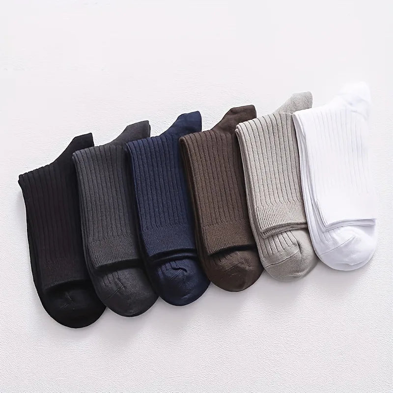 LOR MALE Breathable Socks - 5 Pairs