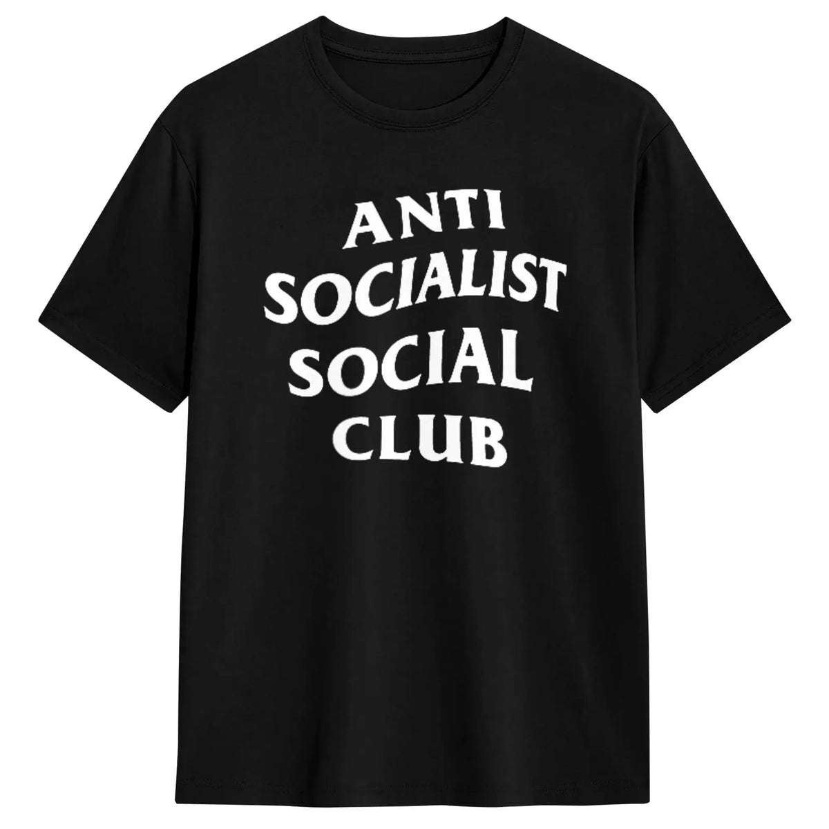 LOR MALE Anti Socialist Social Club T Shirt Summer Pure Cotton T-Shirts For Men Design Tshirt Short Sleeve Streetwear Clothes