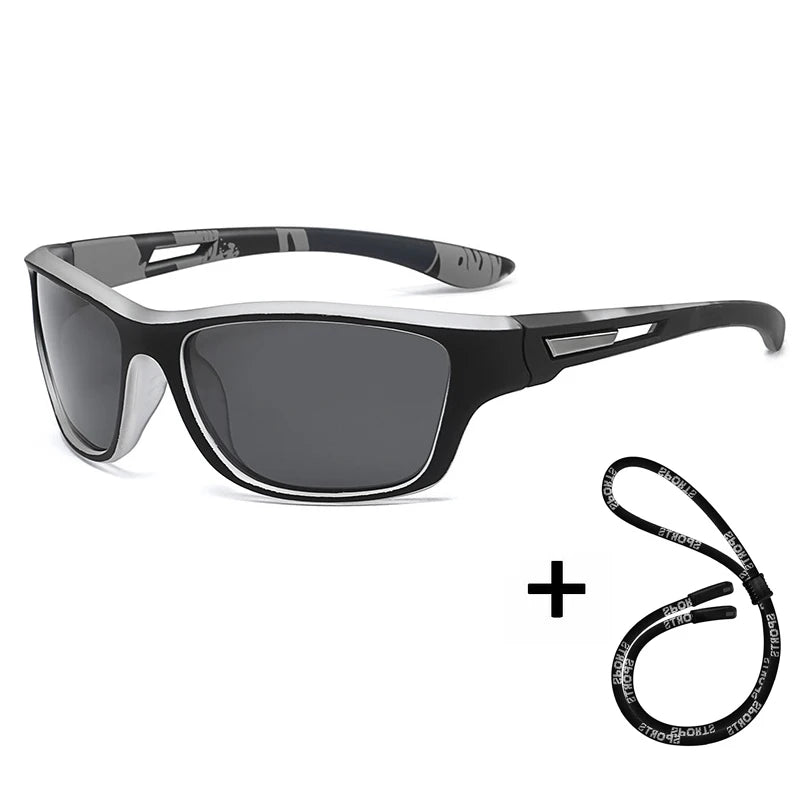 LOR MALE High Definition Polarized Sunglasses for Men Women Outdoor Sport Fishing Sun Glasses UV400 Protection Driving Eyeglasses