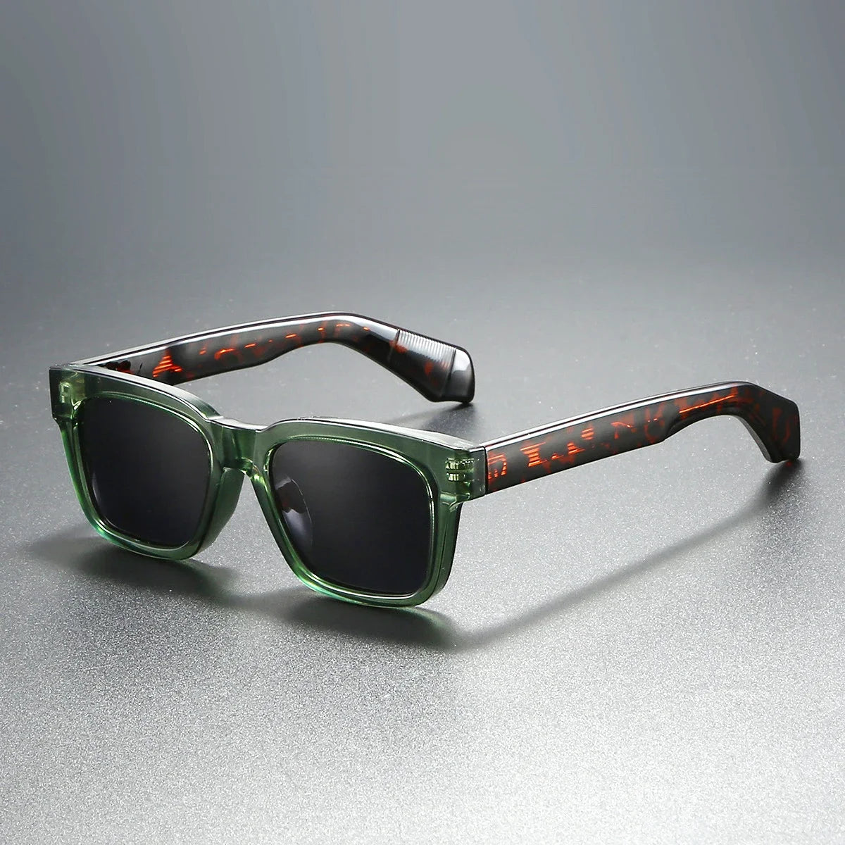 LOR MALE 2025 Men Sunglasses Polarized Square Glasses for Driving Fishing Travel UV400 Fashoinable Sun Shades Metal Core Exquisite