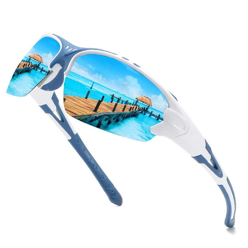 LOR MALE Polarized Sunglasses Men Women Sports Sunglasses Goggles Cycling Glasses Outdoor Sports Motorcycle Running Fishing