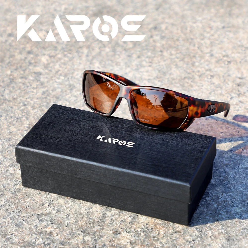 LOR MALE Polarized Sunglasses Men Comprehensive Protection Sun Glasses Comfortable Lightweight Frame Sport Eyeglasses for Driving Fishing