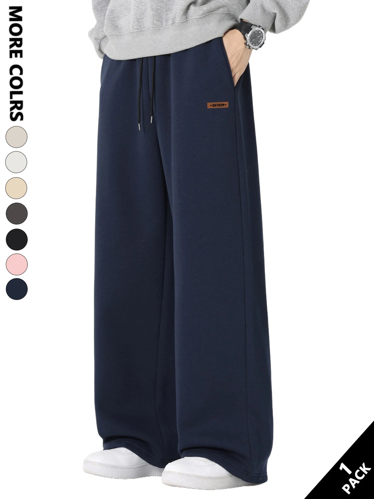 LOR MALE Men's Casual Pants Are Comfortable and Breathable, Versatile and Easy to Match, Suitable for Daily Commuting, Casual Dates, Small Gatherings with Friends, Weekend Trips, Street Wear, and Short Trips