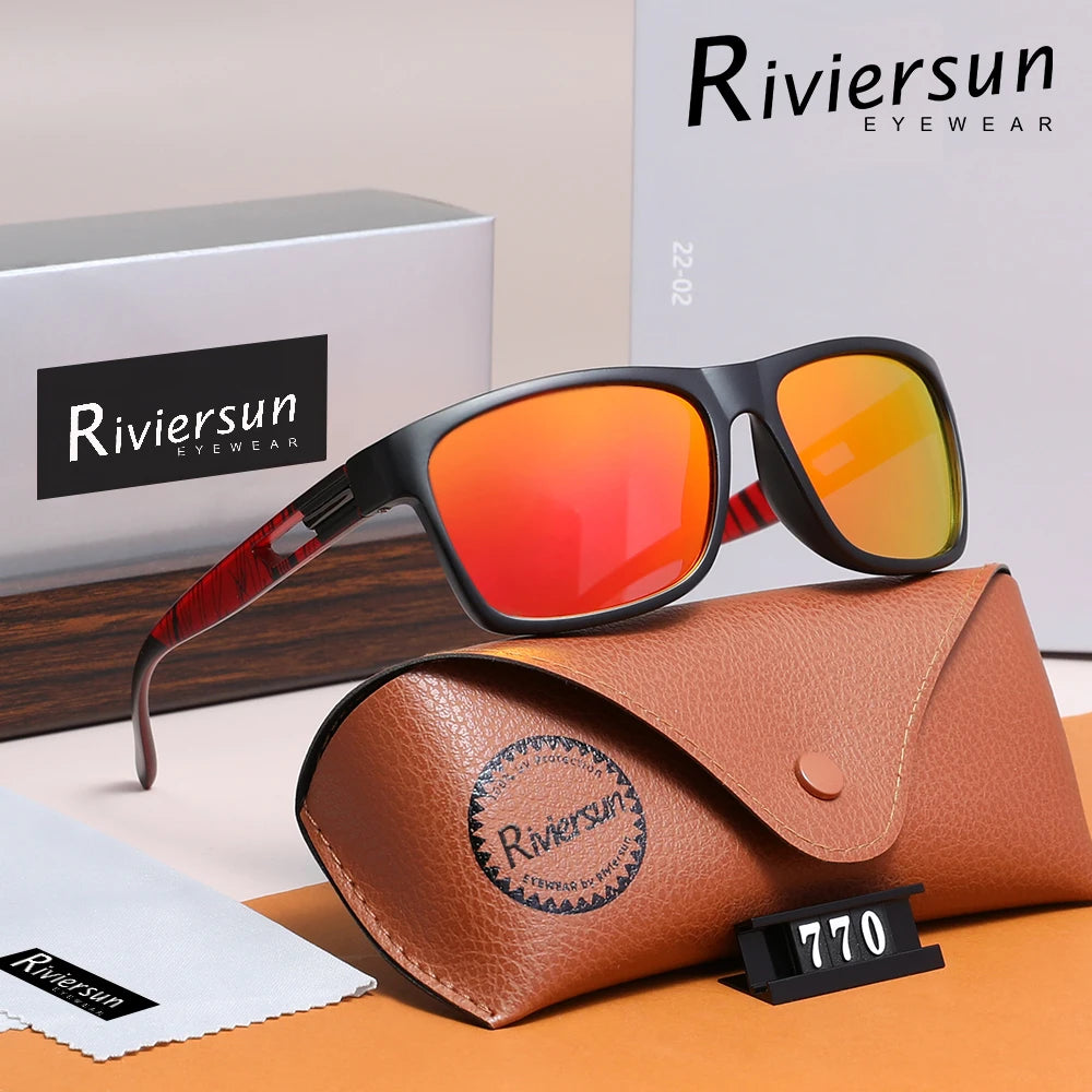 LOR MALE Polarized Men‘s Sports Sunglasses Women Anti-UV400 Glasses Outdoor Driving Fishing Eyewear