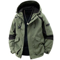 LOR MALE Jacket Mens Spring Autumn New Men Jacket Printing Hooded Jackets Casual Coat Men's Business Coats Size M-3XL 4XL 5XL HB-J8155
