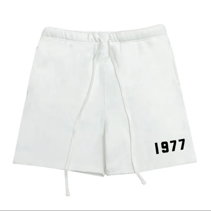 LOR MALE Shorts para hombre Summer 1977 short masculino loose roupas masculinas casual шорты versatile sports clothes for man XXXL